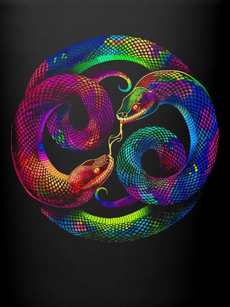 Serpent Reptile Popart
