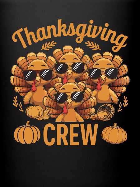 Thanksgiving Crew Dindes sucrées