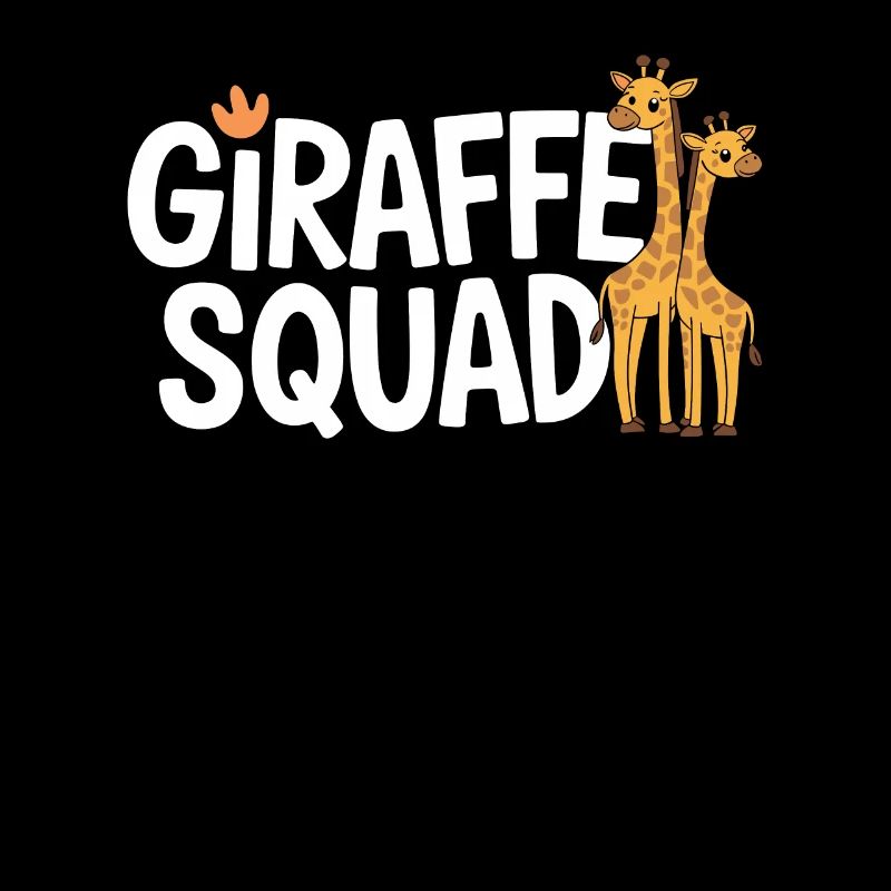 Giraffe Gruppen Design Giraffe Squad