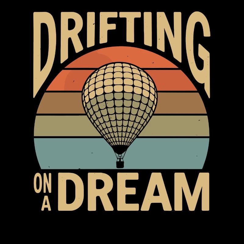 Heißluftballon Inspiration Zitat - Drifting On A
