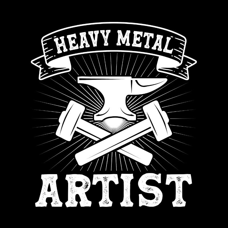 Idée cadeau de forgeage d’artiste de heavy metal