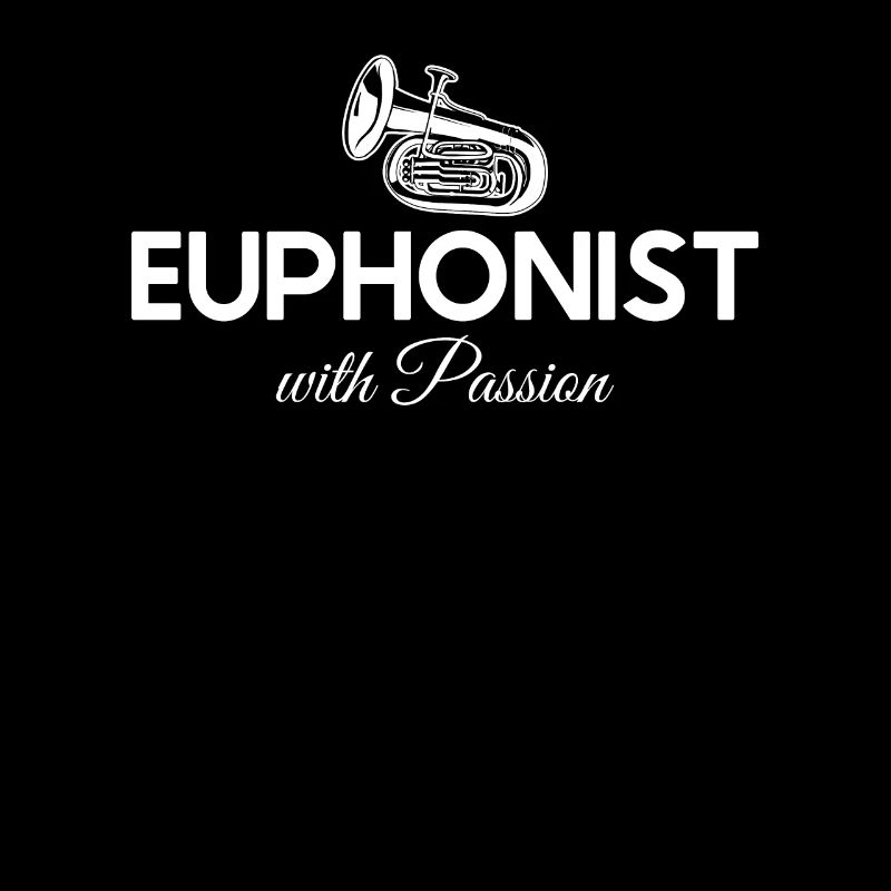 Euphoniste passionné Instrument euphoniumiste