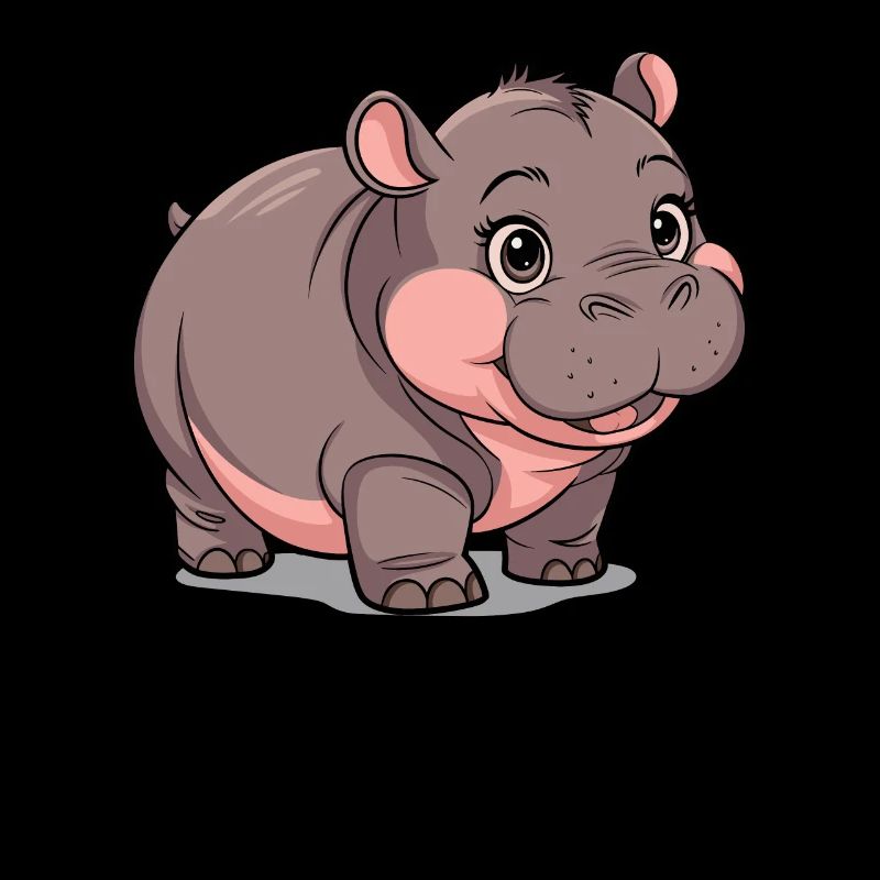Moo Deng Nilpferd Hippo