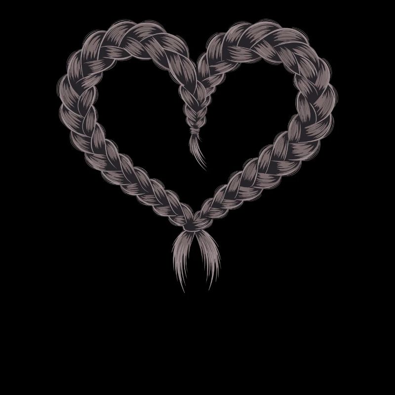 Cable Knit Heart Cable Knit Frame