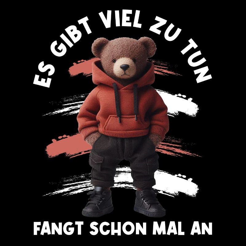 Il y a beaucoup à faire Commencer Teddy Bear