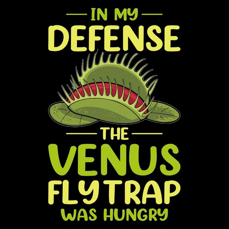 Venus Flytrap Carnivore Plant Design