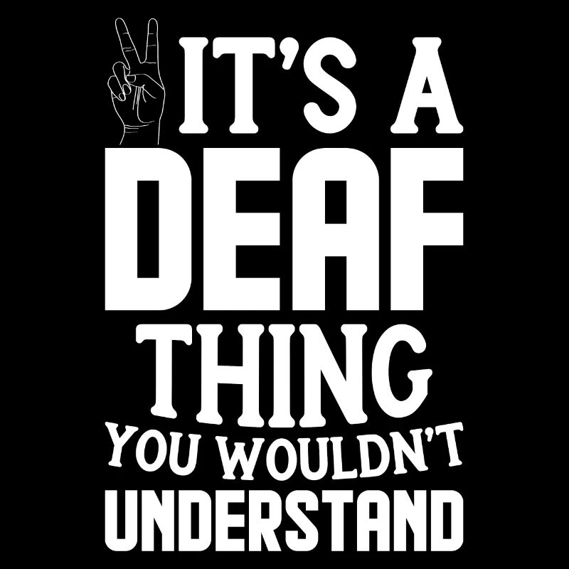 Deaf Pride ASL Gebärdensprache