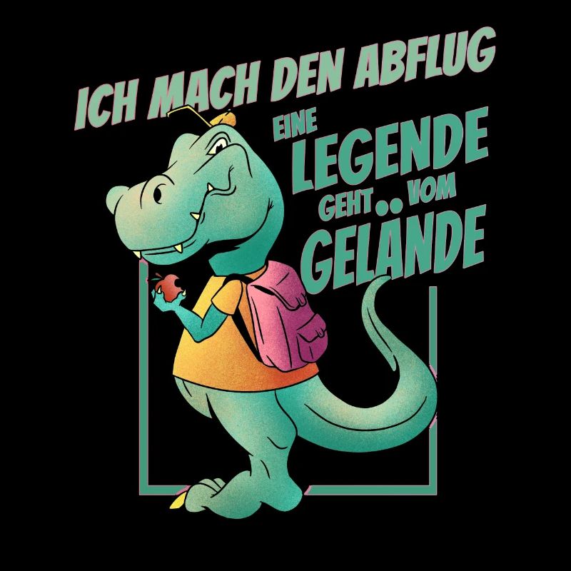 Ich mach den Abflug – T-Rex Kita Abgänger