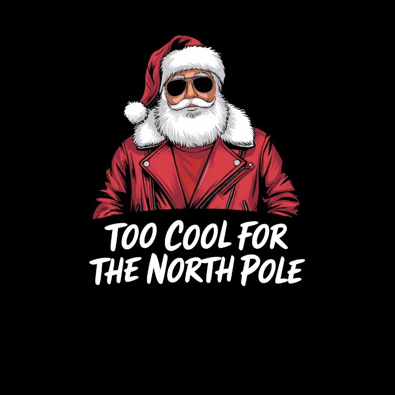Weihnachten Cool Santa Weihnachtsmann