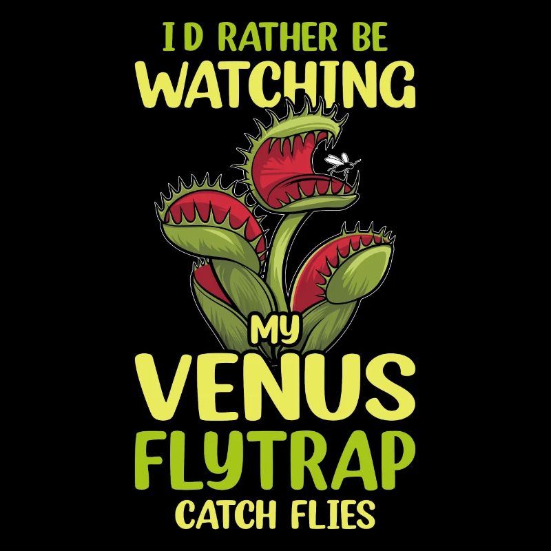 Venus Flytrap Carnivore Plant Design