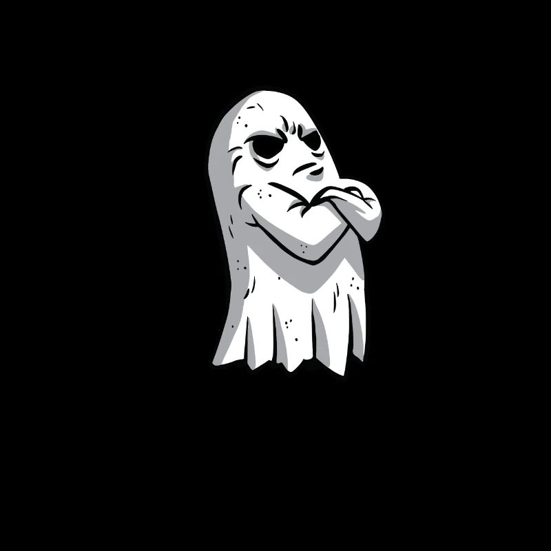Halloween Ghost. Get your hand together