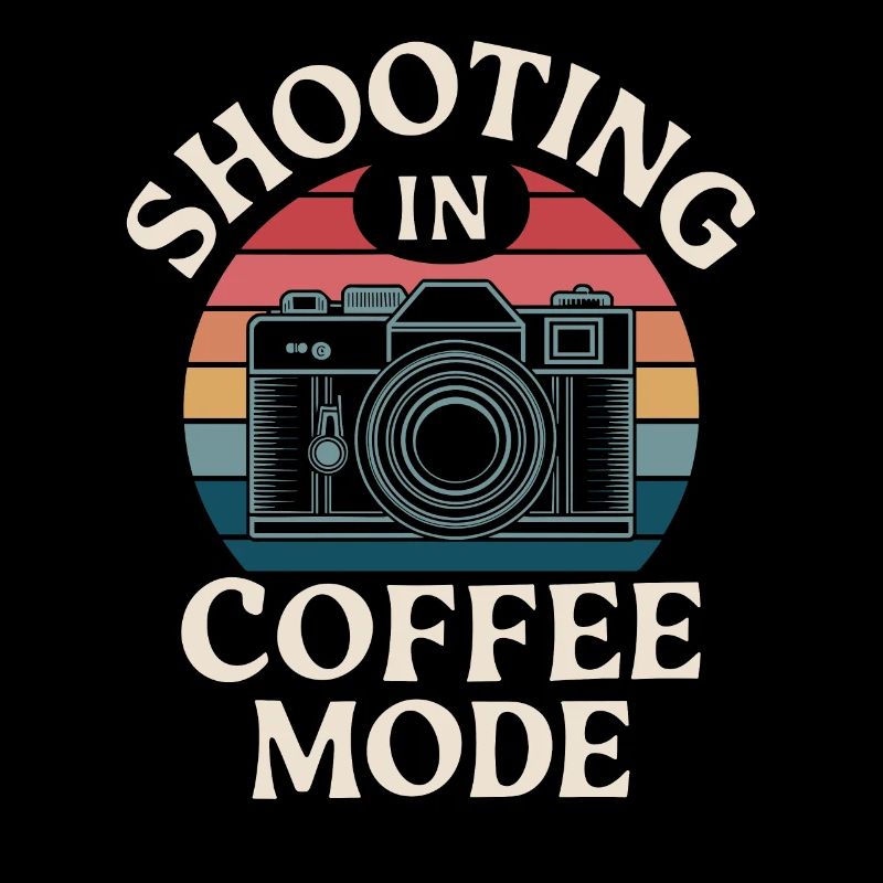 Fotograf Im Kaffeemodus Shooting In Coffee Mode