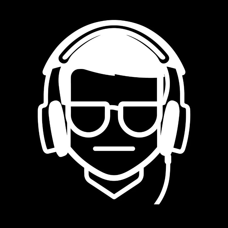 Dessin de geek de jeu
