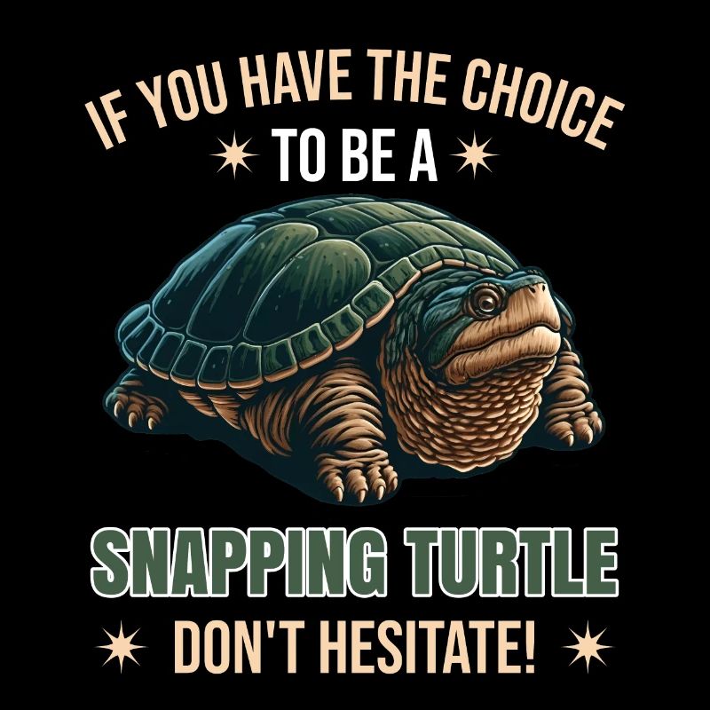 Alligator Snapping Turtle Saying | Funny