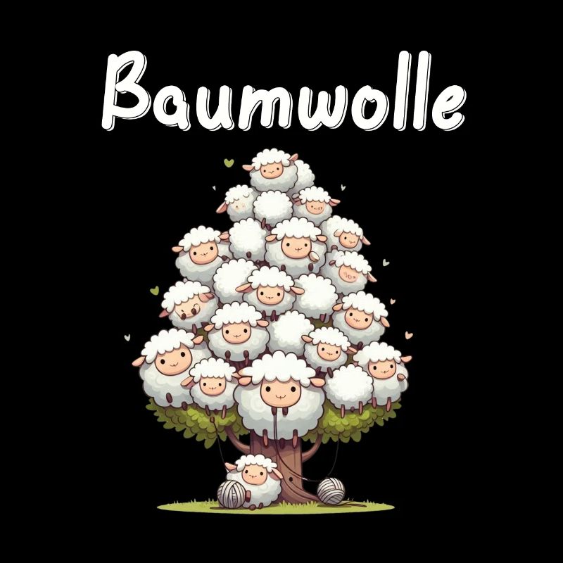 Mouton de coton dessin animé Drôle de mouton Jeu de mots