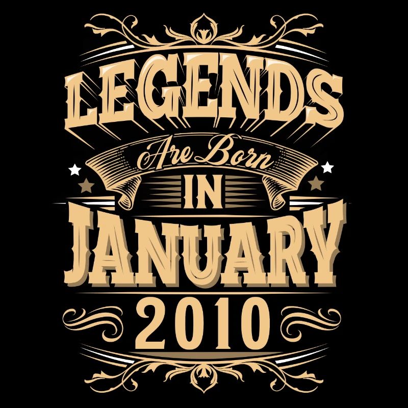 January 2010 Birthday Legend