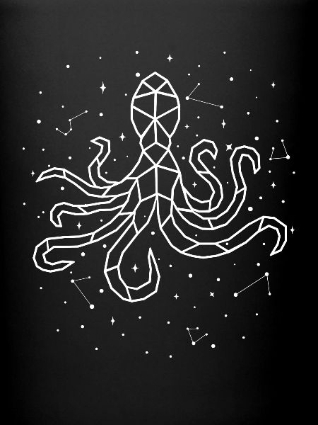 Sternbild Octopus Constellation Octopodes