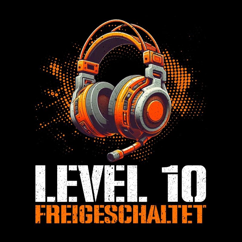 Niveau 10 Débloqué Gaming Birthday PC