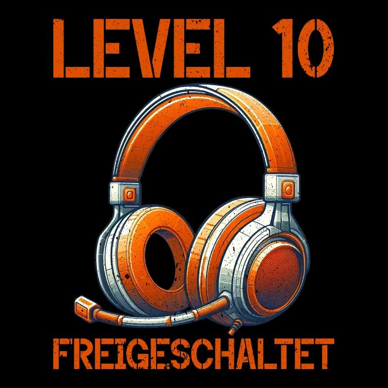 Level 10 Freigeschaltet Gaming Geburtstag PC