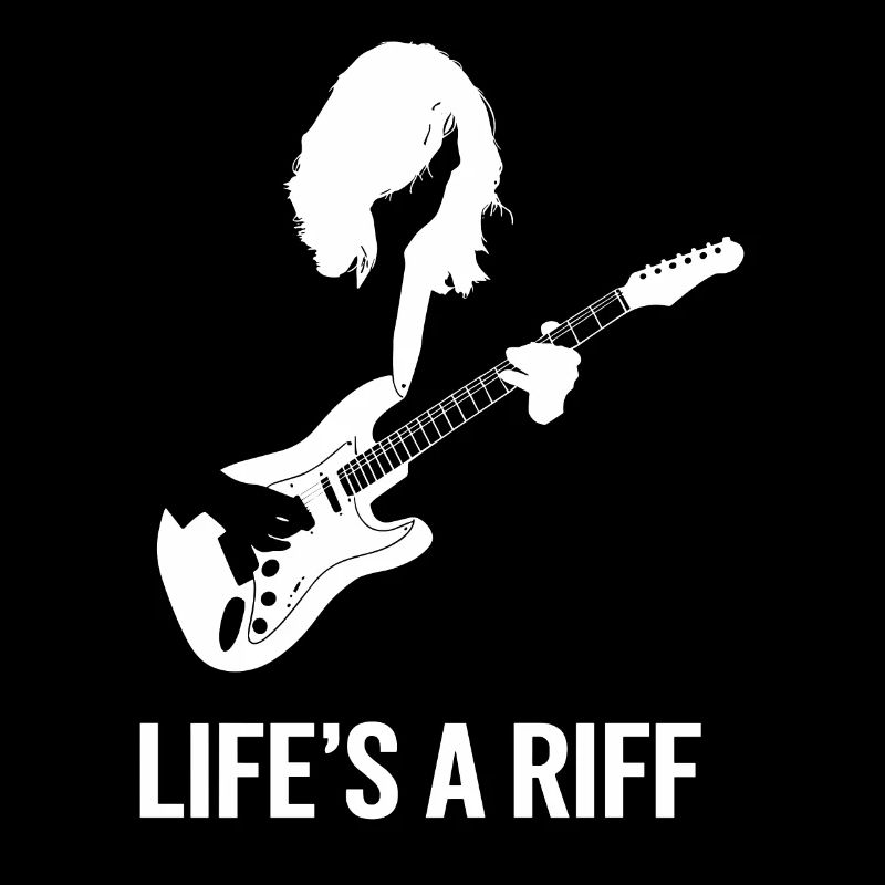 Guitar Player - Life's a Riff Artwork