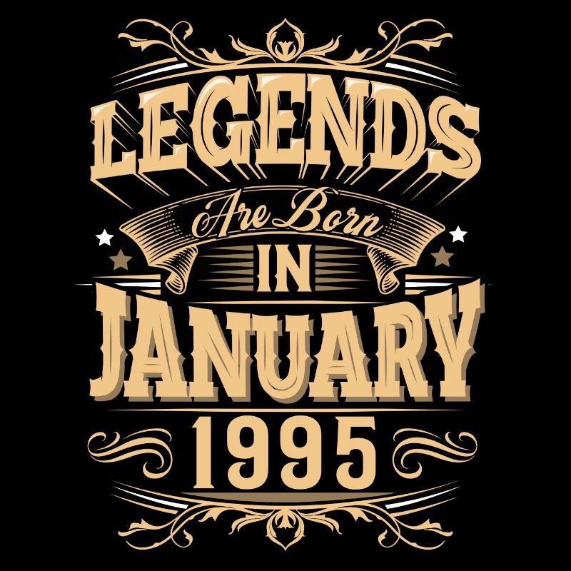 Légende de l’anniversaire de janvier 1995