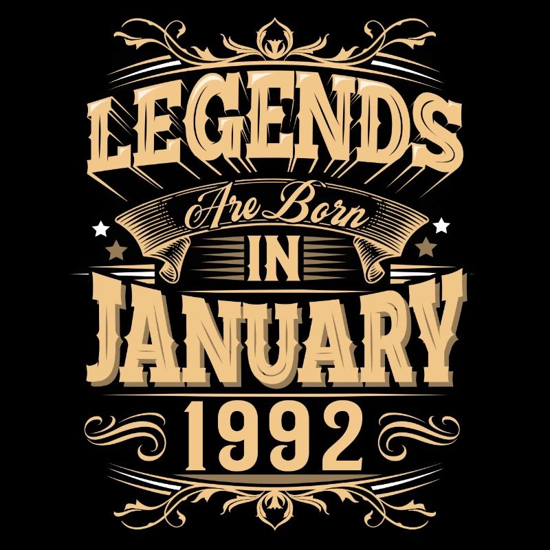 January 1992 Birthday Legend