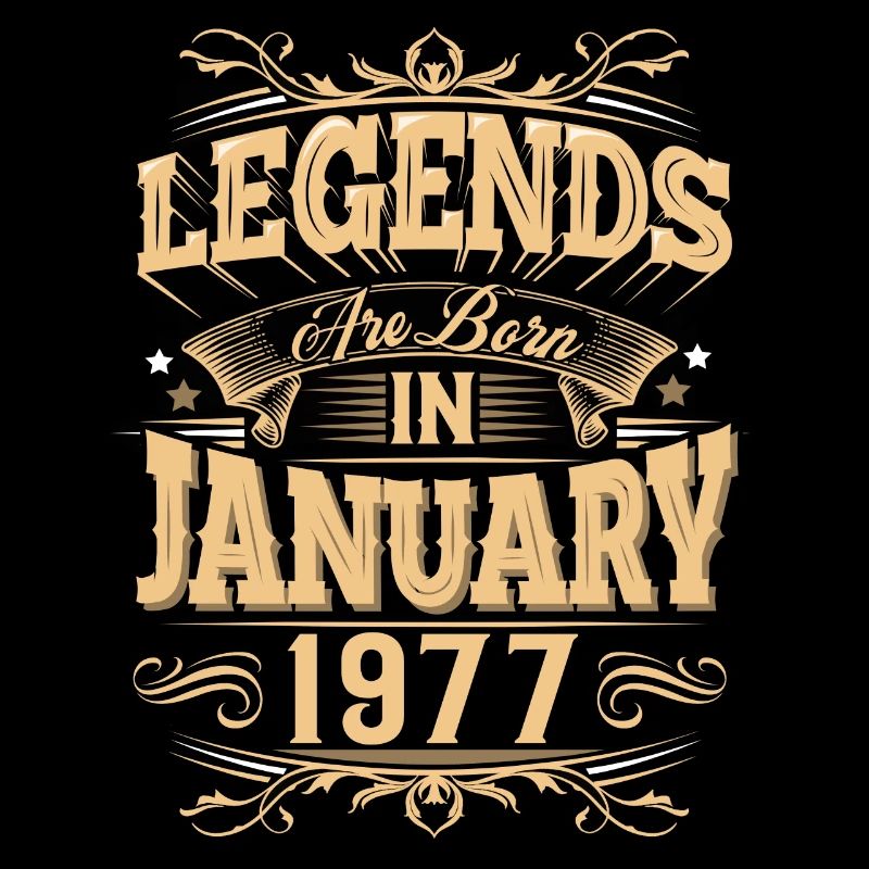 Januar 1977 Geburtstag Legende