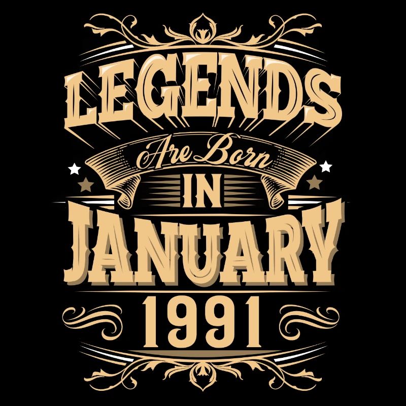 January 1991 Birthday Legend