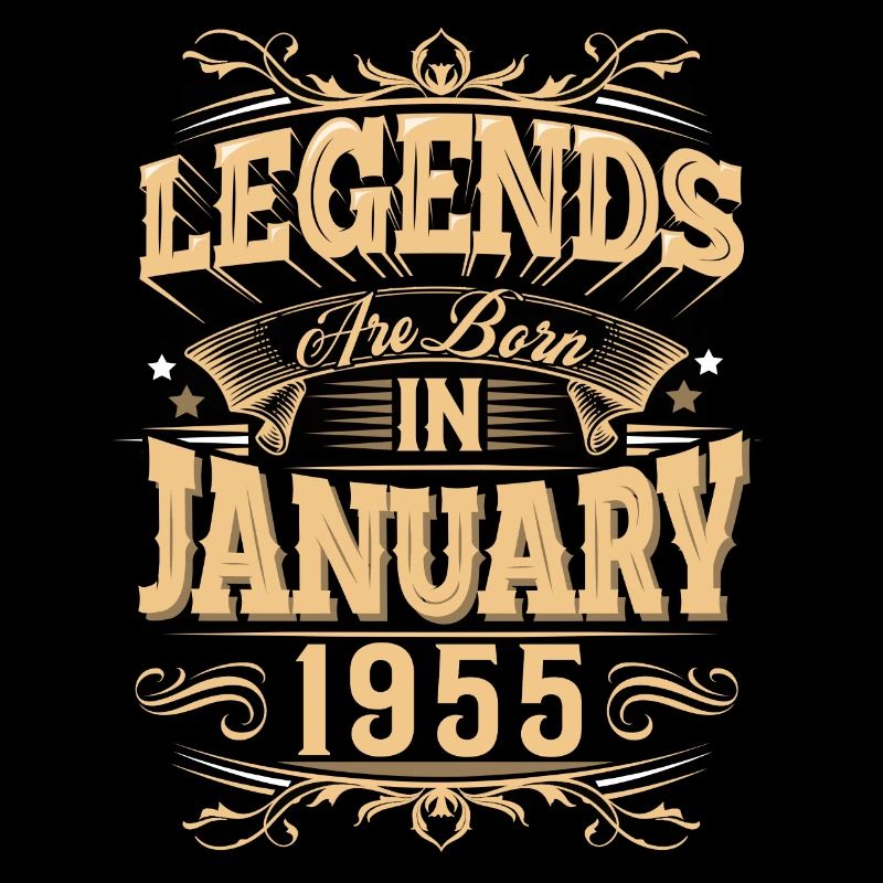Légende de l’anniversaire de janvier 1955