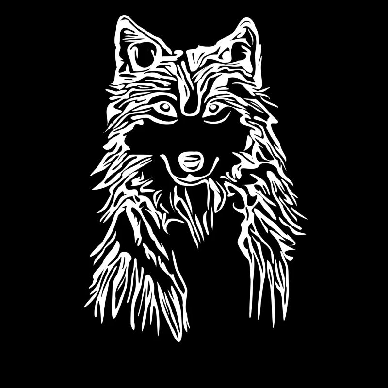abstract dog design graphic artwork