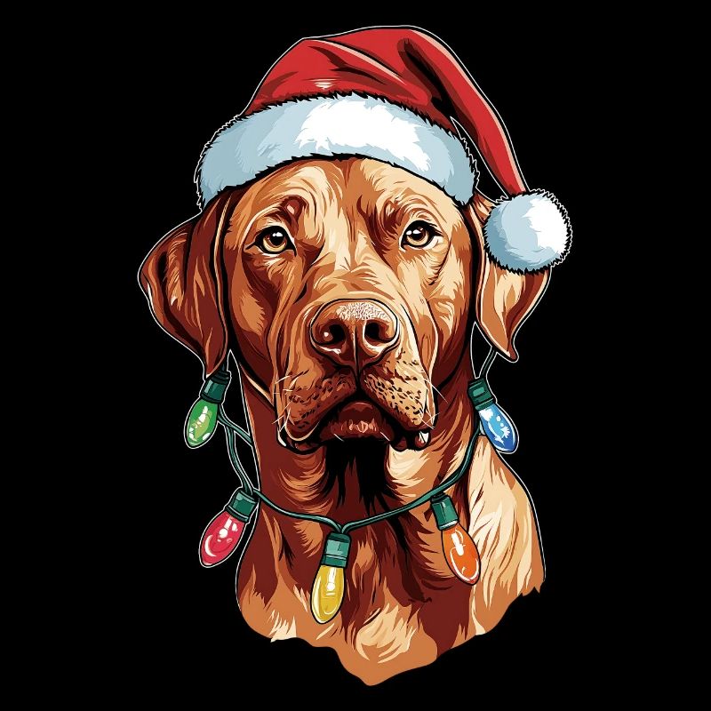 Chapeau de Noël Rhodesian Ridgeback Dog Noël