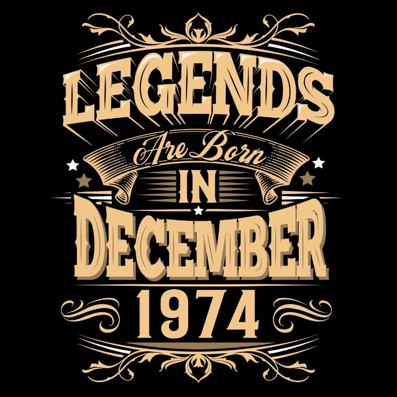 Dezember 1974 Geburtstag Legende