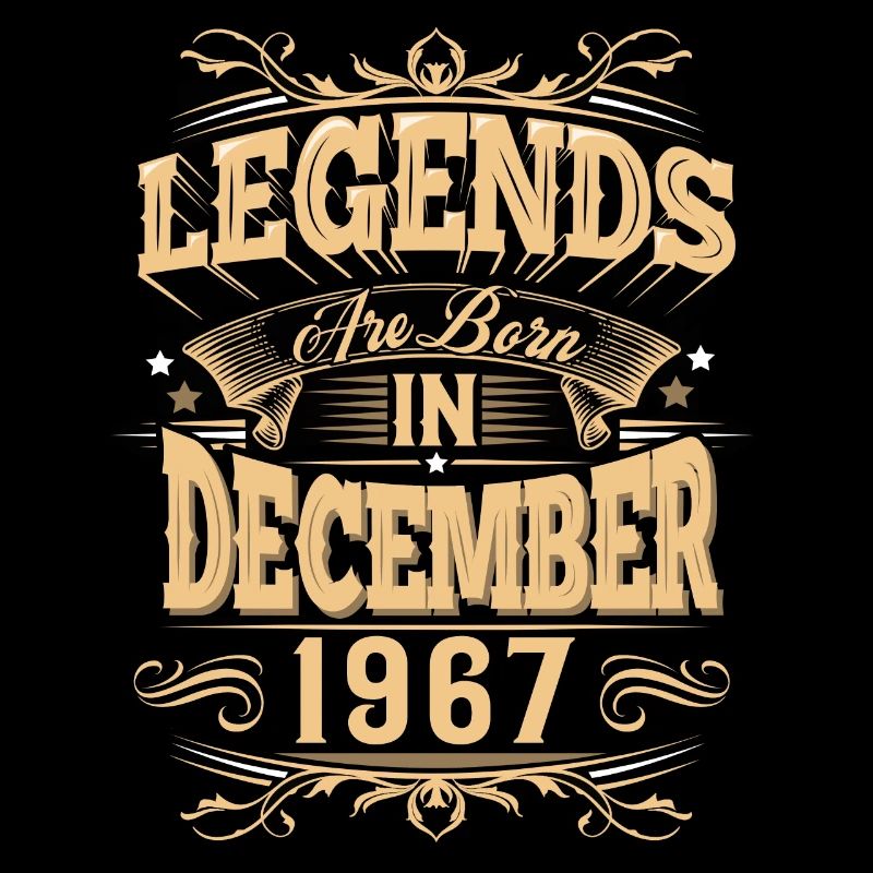 December 1967 Birthday Legend