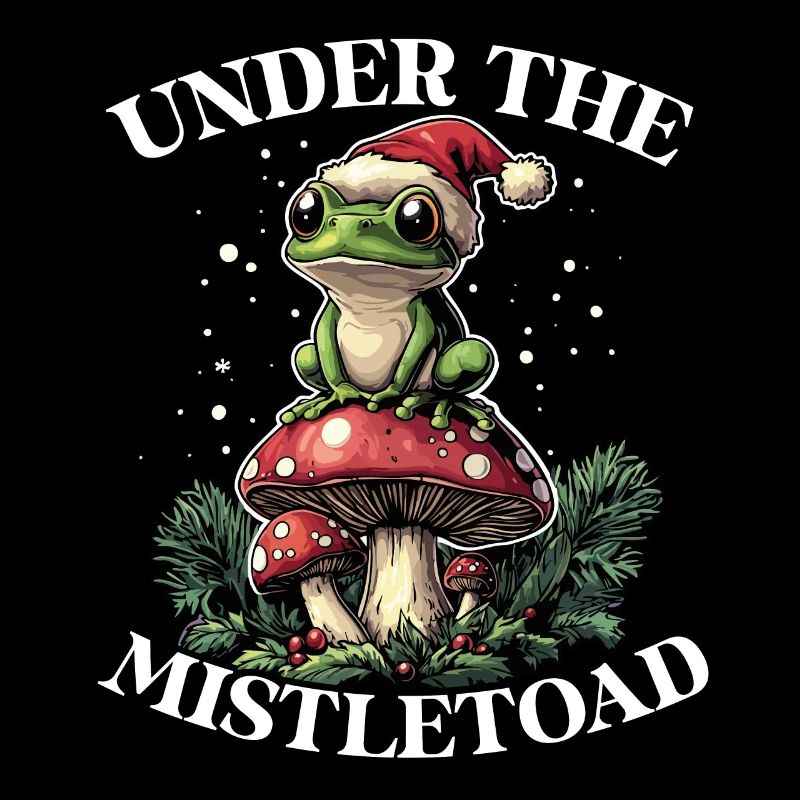 Joyeux Noël, grenouille sur