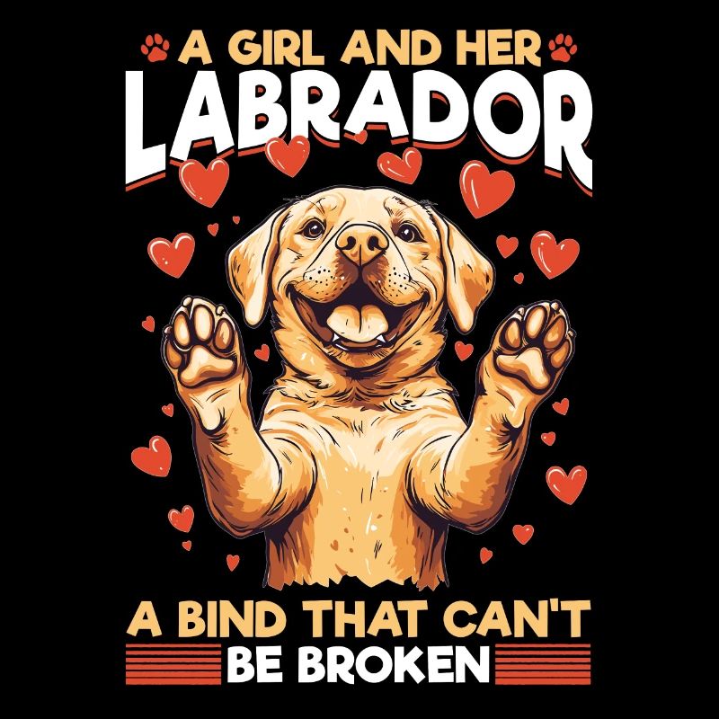 Propriétaire de chien Labrador Lover