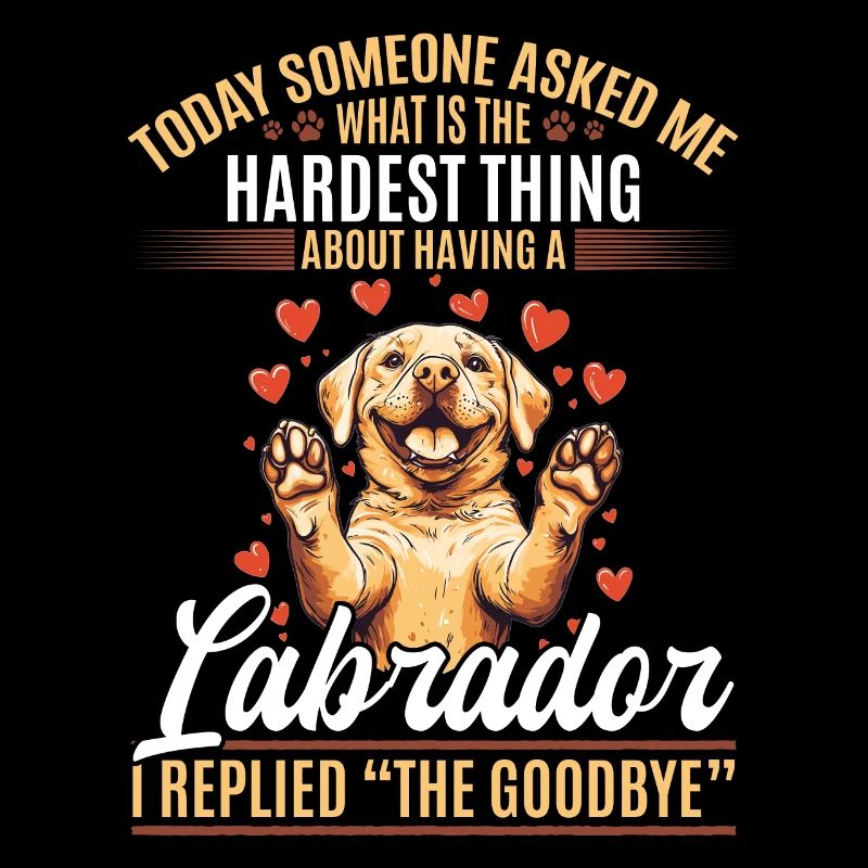 Propriétaire de chien Labrador Lover
