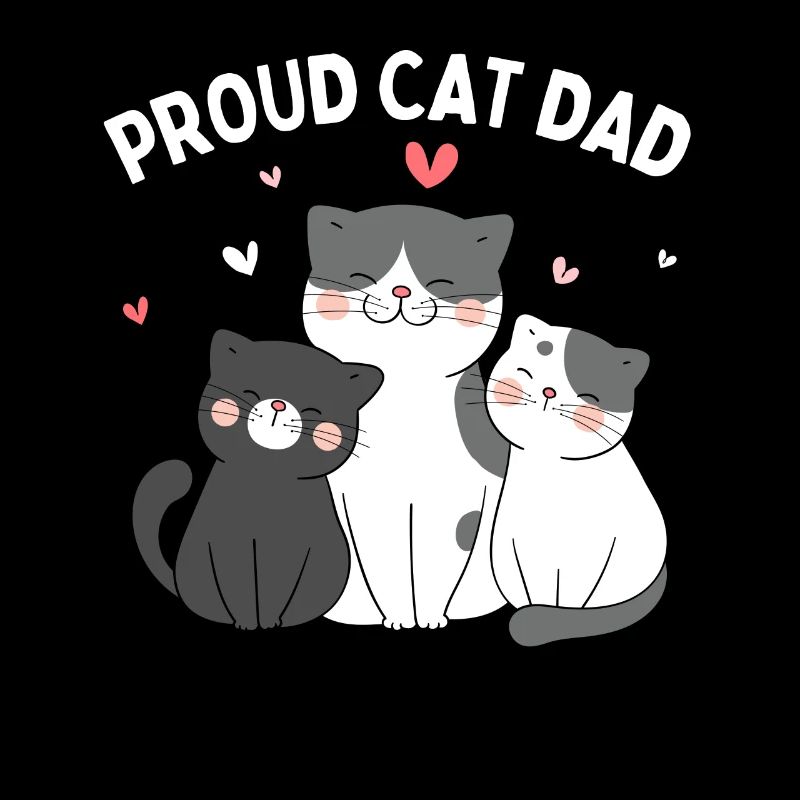 Fier papa chat : Chaton drôle