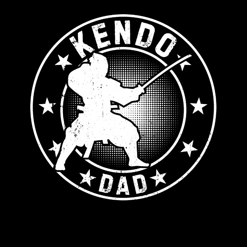 Kendo Fighter Daddy Kendo Wrestler Kendo Dad