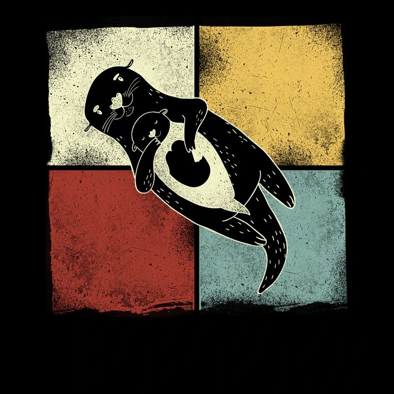Otter Retro Vintage