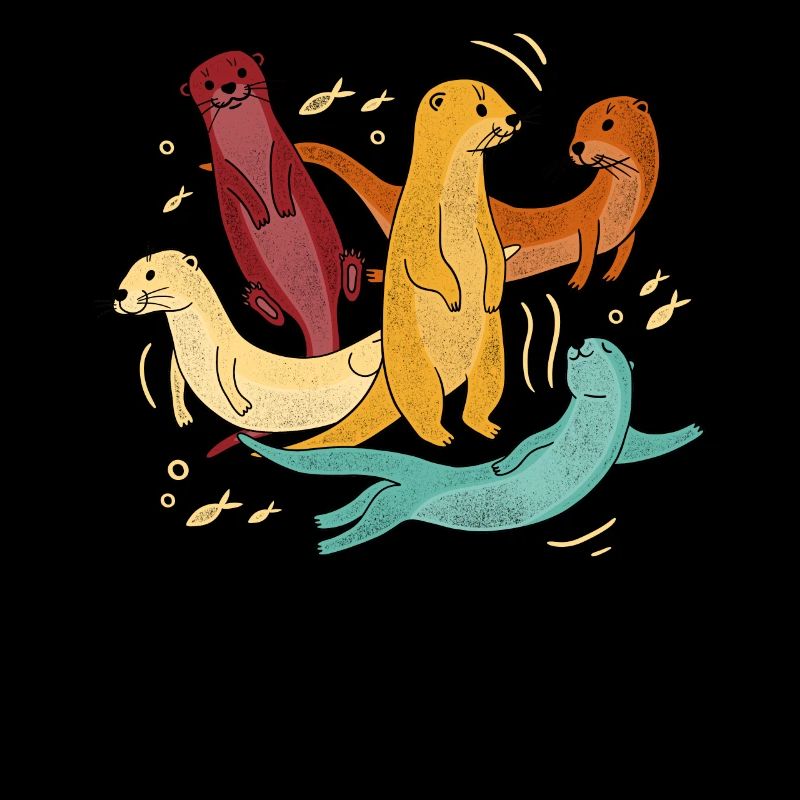 Otter Retro Vintage