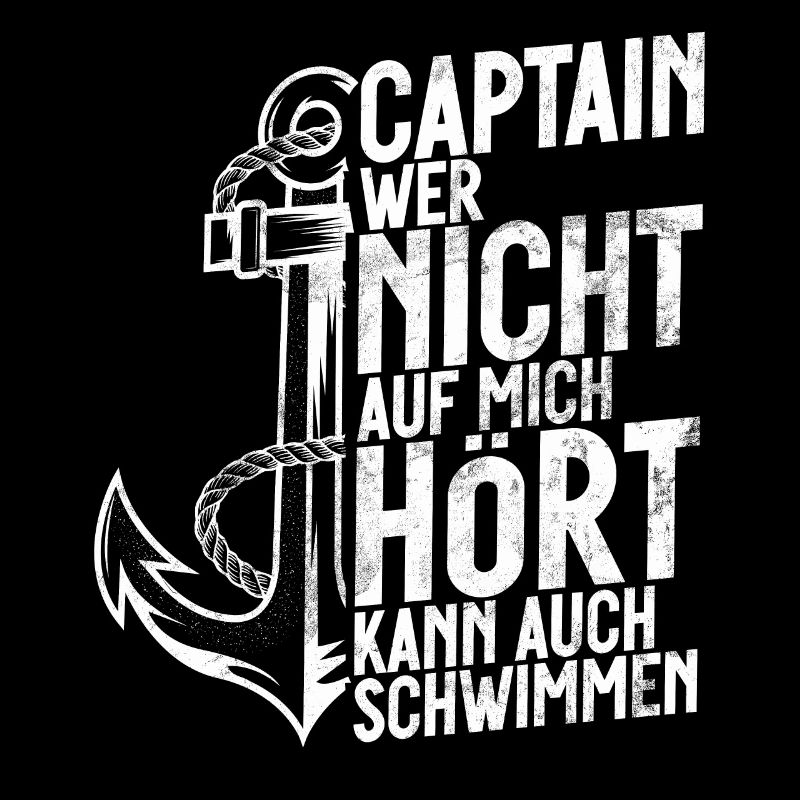 Captain Sailing Saying Boat Sailboat Captain