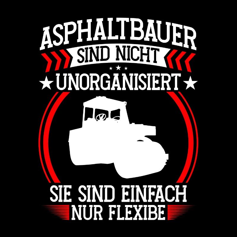 Asphalt builder is not disorganized Road construction