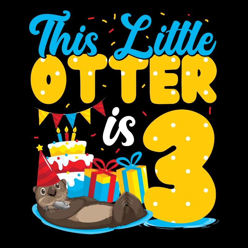 Otter Birthday This Little Otter