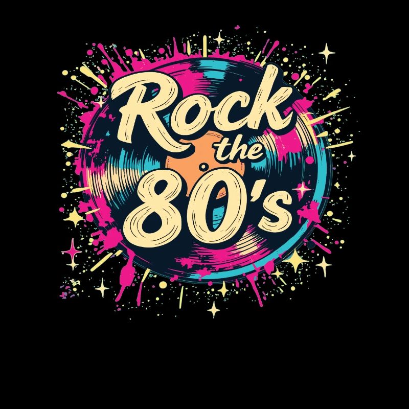 Rock The 80's 80s Party Retro Look 80s