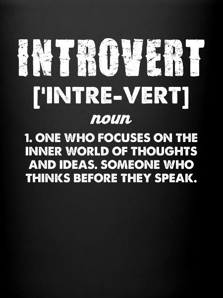 Introverti Définition Humour Déclaration