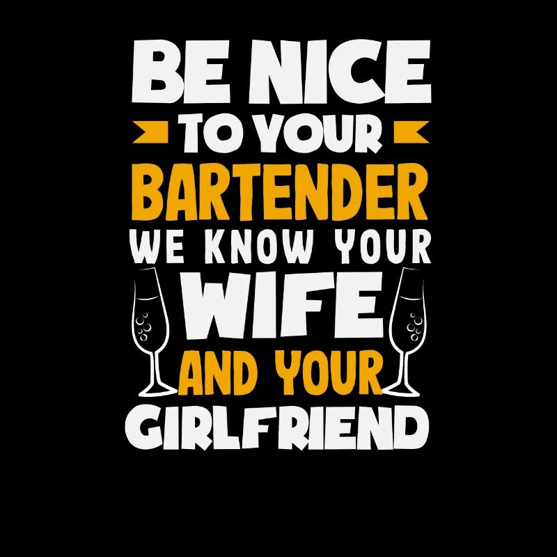 Funny Bartender Saying Bartender Gift