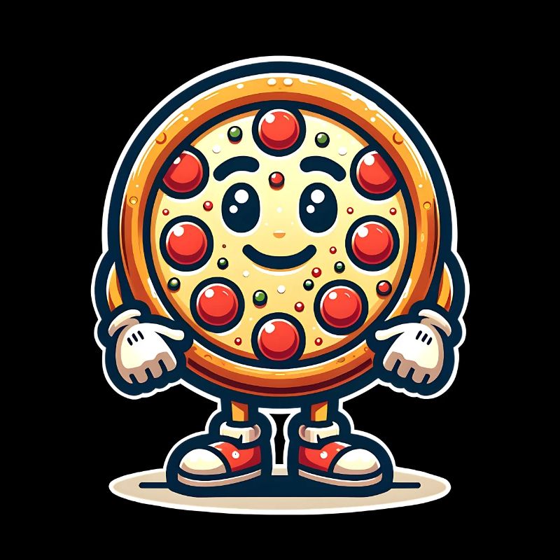 Mascotte della pizza