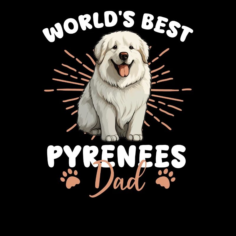 Bouvier des Pyrénées Grand Pyrénéen papa