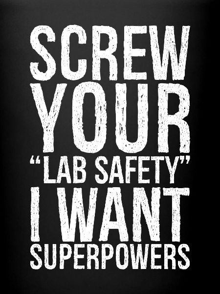 screw your lab safety