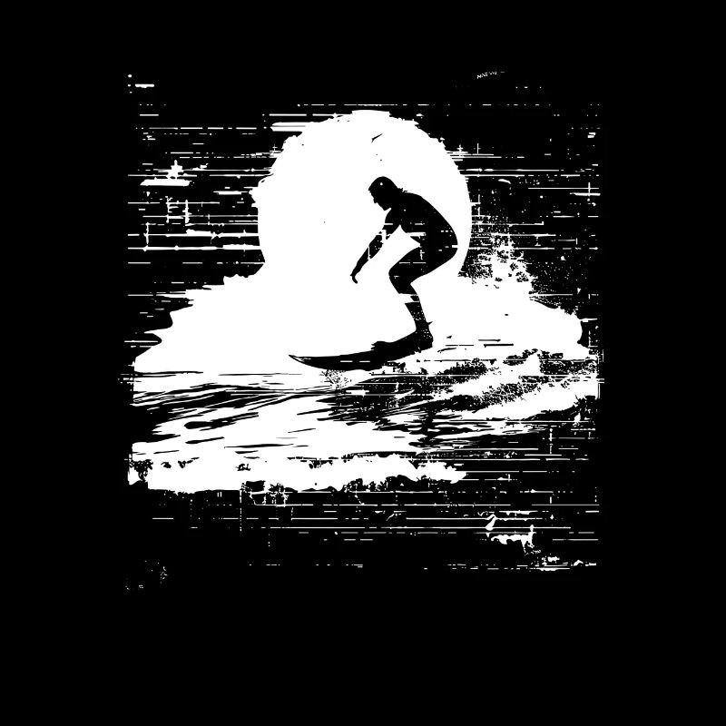 Surfing Sketch